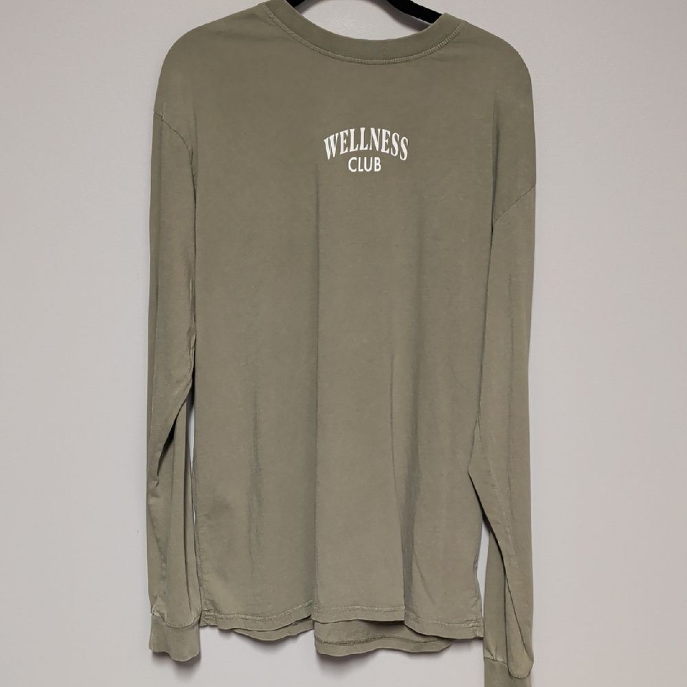 Jadelynn Brooke Wellness  Club Olive Cotton Tee